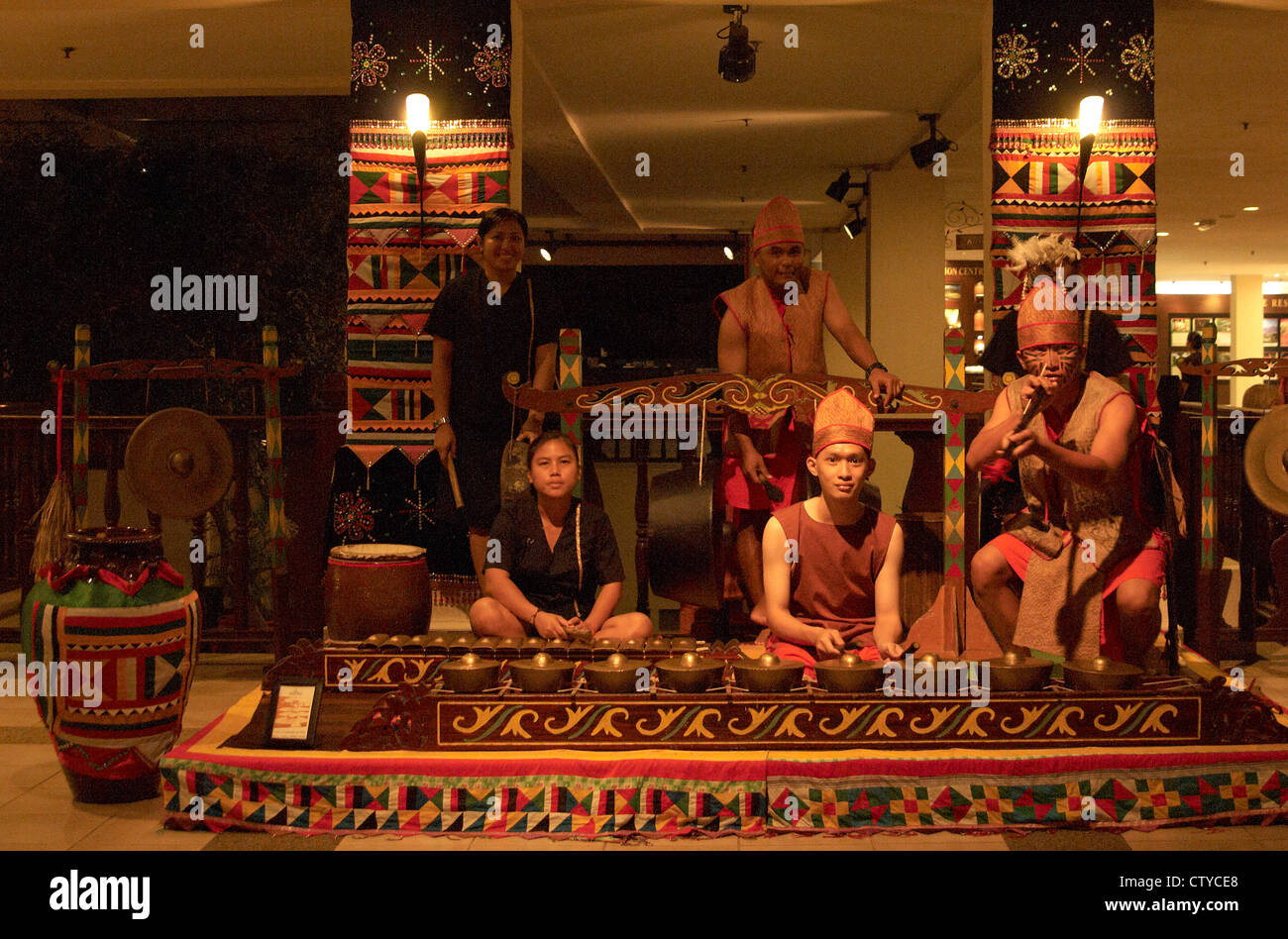 Pan piper à Kota Kinabalu, Bornéo Banque D'Images