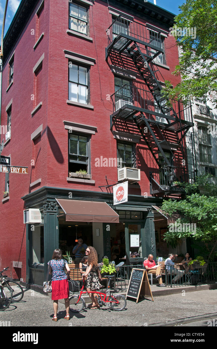 West Village - Soho Bar Pub Café Restaurant Manhattan New York United States of America Banque D'Images