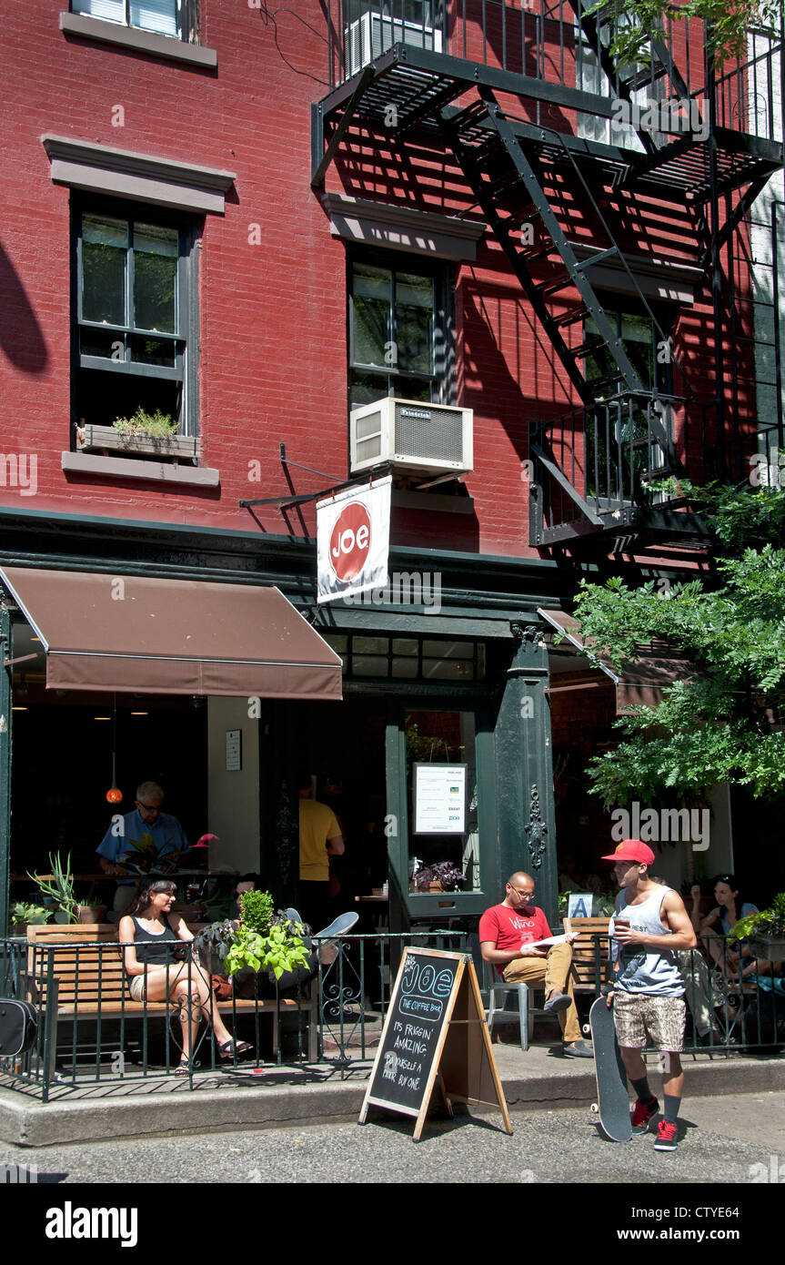 West Village - Soho Bar Pub Café Restaurant Manhattan New York United States of America Banque D'Images