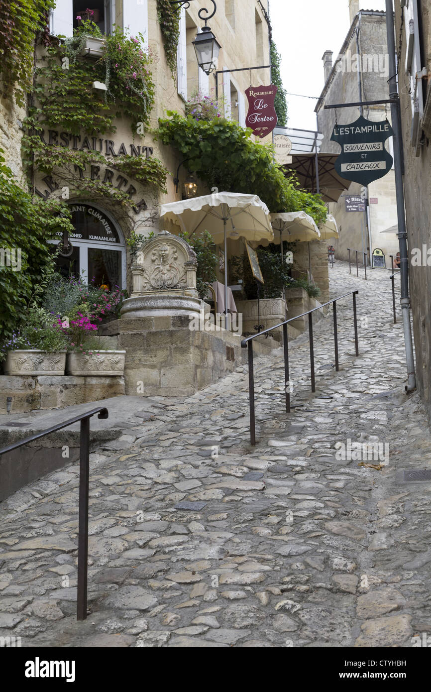 Saint Emilion, Bordeaux, France Banque D'Images