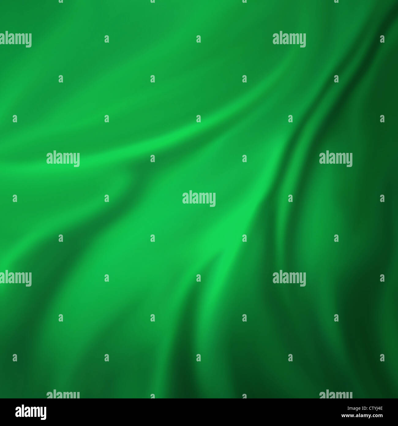Résumé fond vert illustration de soie pour toile de Noël Banque D'Images