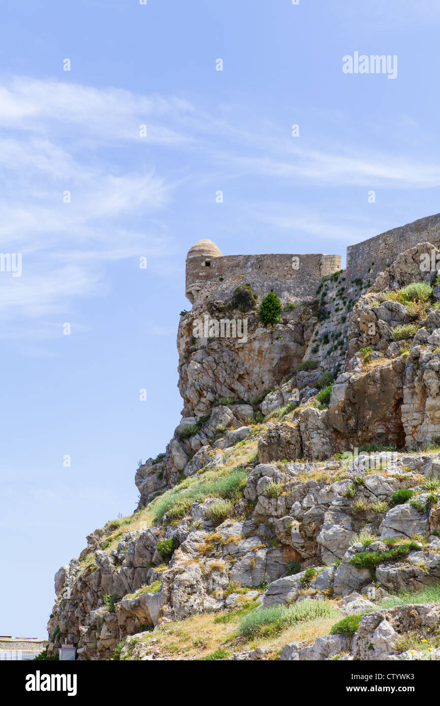 La Fortezza, la forteresse vénitienne dans Rethymnon Banque D'Images