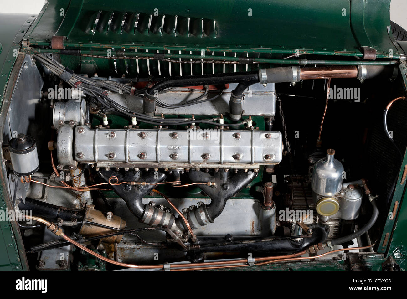 Sunbeam Cub 2 litre moteur 1924 Banque D'Images
