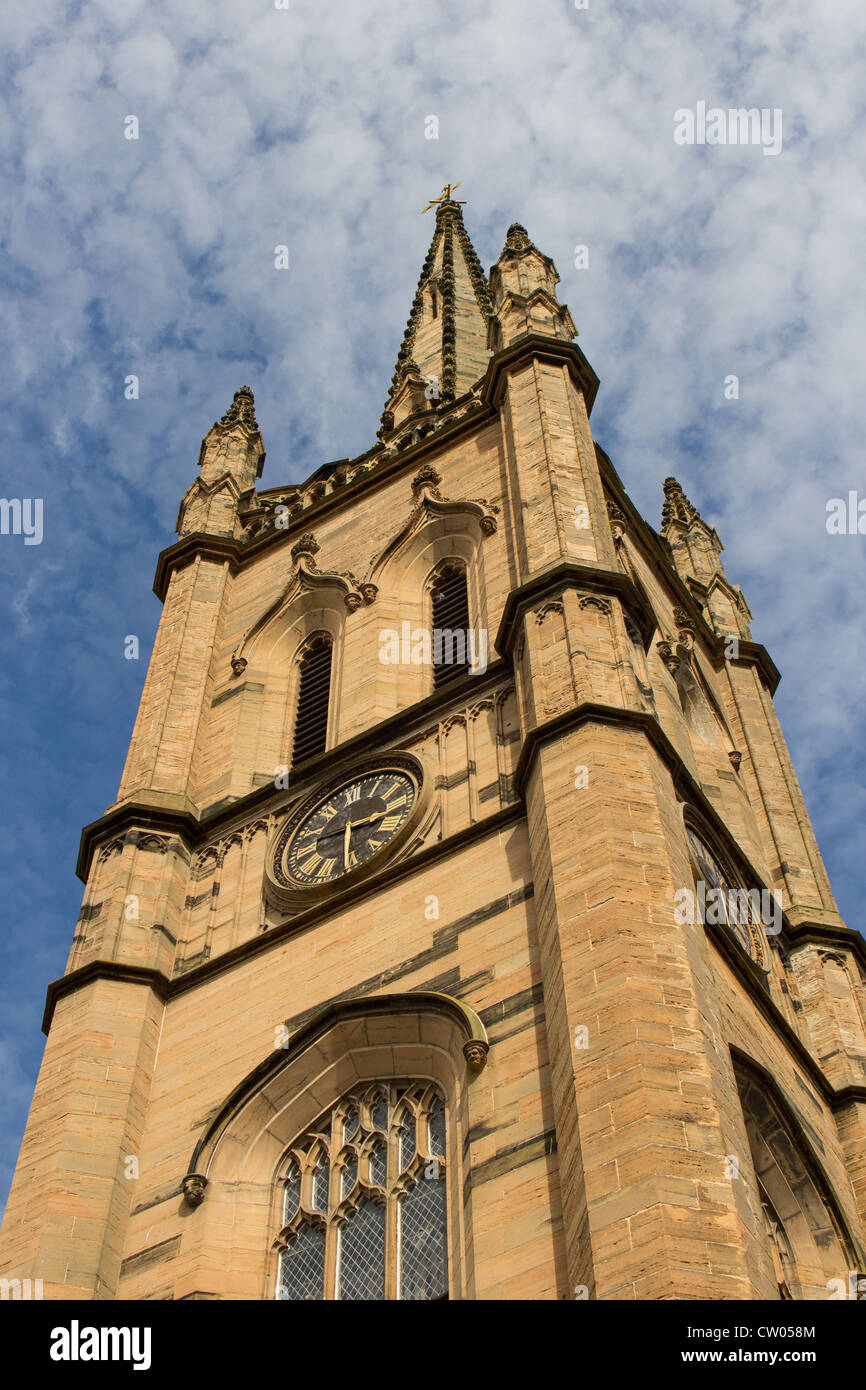 Vieux Kirk Steeple. High St Montrose Angus Ecosse Royaume-Uni Banque D'Images