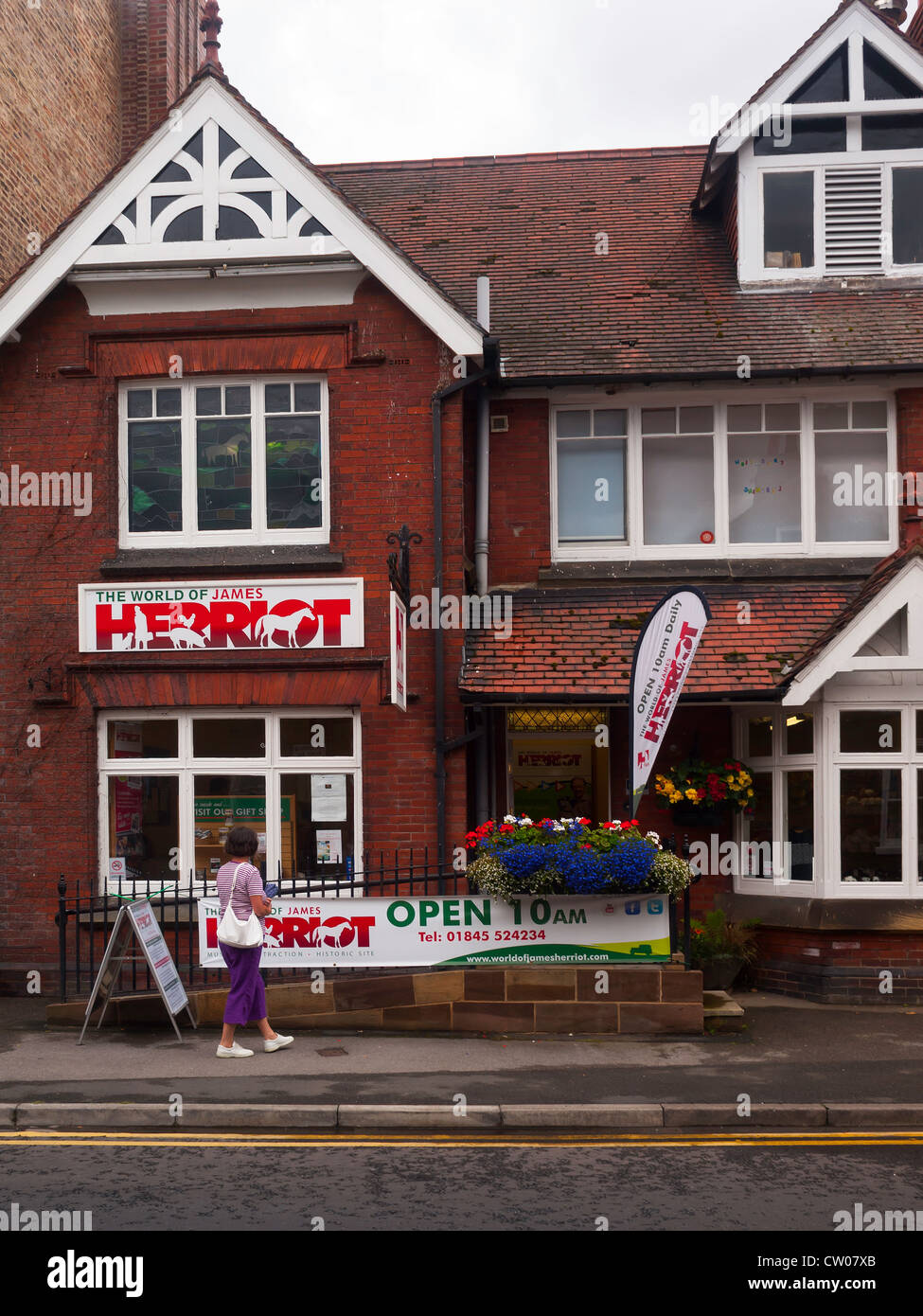 Le monde de James Herriot museum Kirkgate Thirsk North Yorkshire Banque D'Images