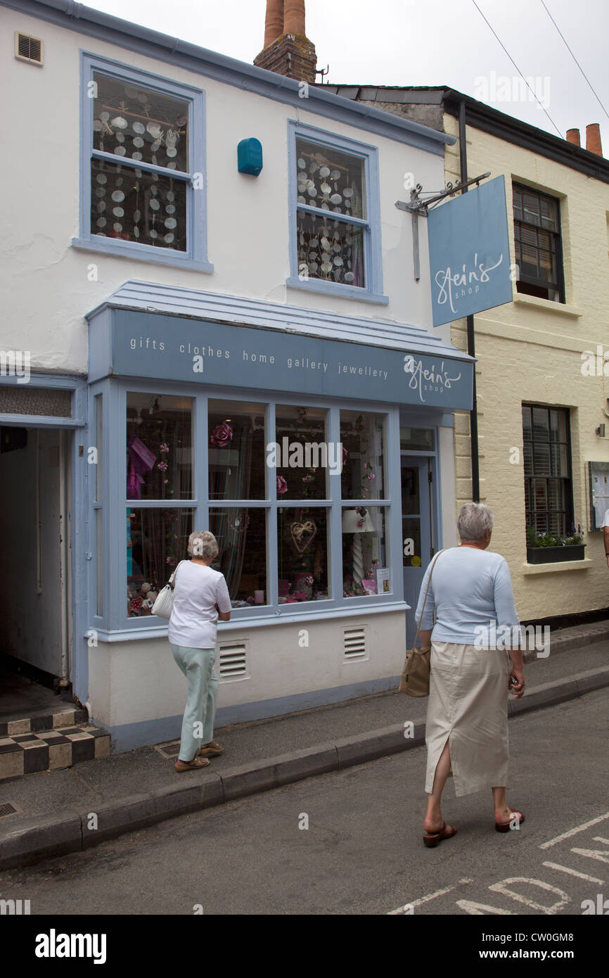 Steins Shop Padstow Cornwall England UK Banque D'Images