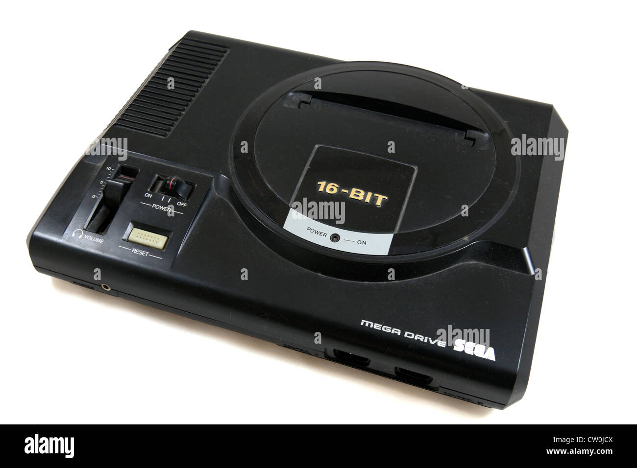 La Sega Megadrive, une quatrième génération de console de jeu vidéo de Sega, (1990). Appelé le Sega Genesis en Amérique du Nord. Banque D'Images