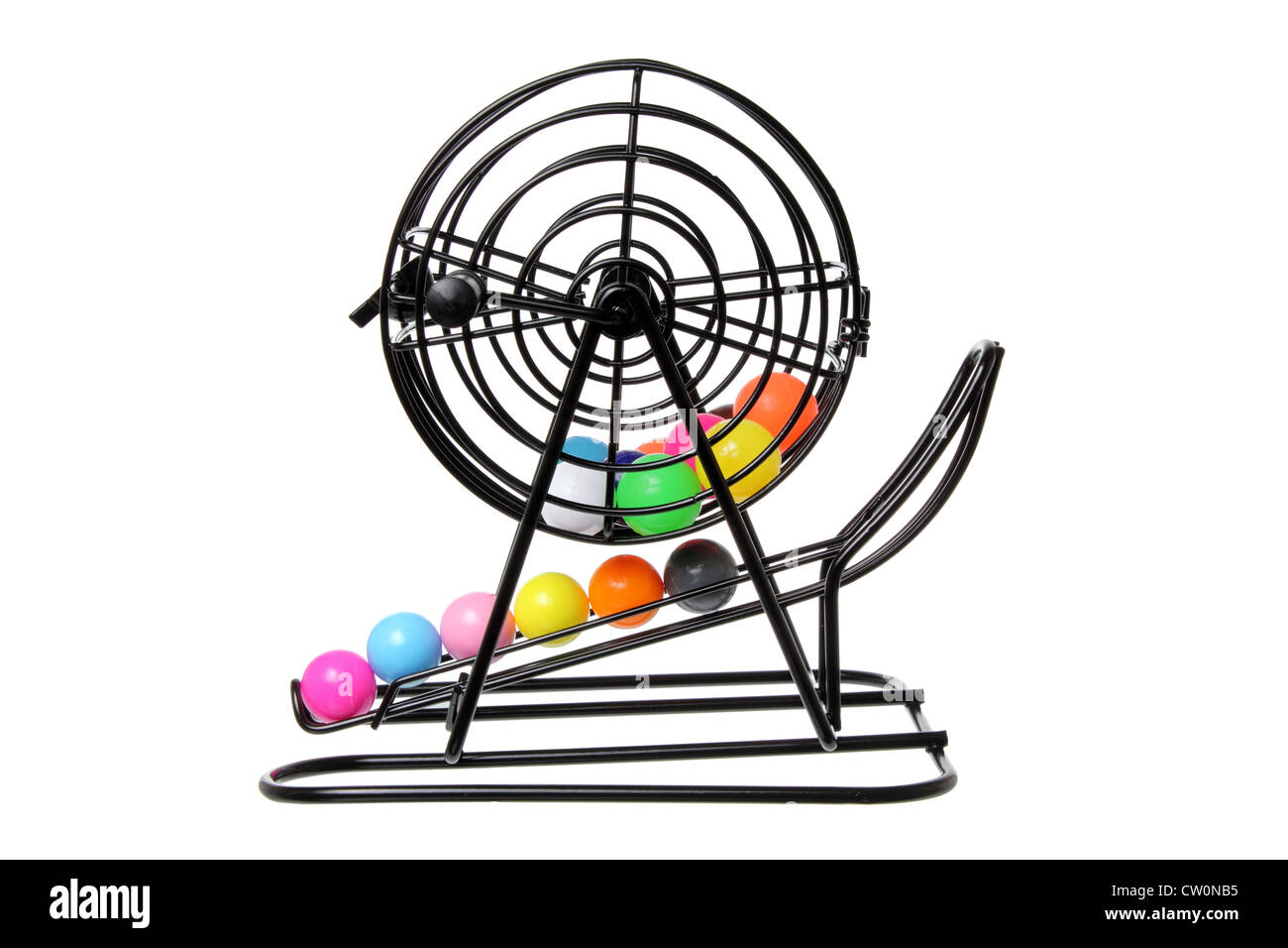 Cage de jeu de bingo Banque D'Images