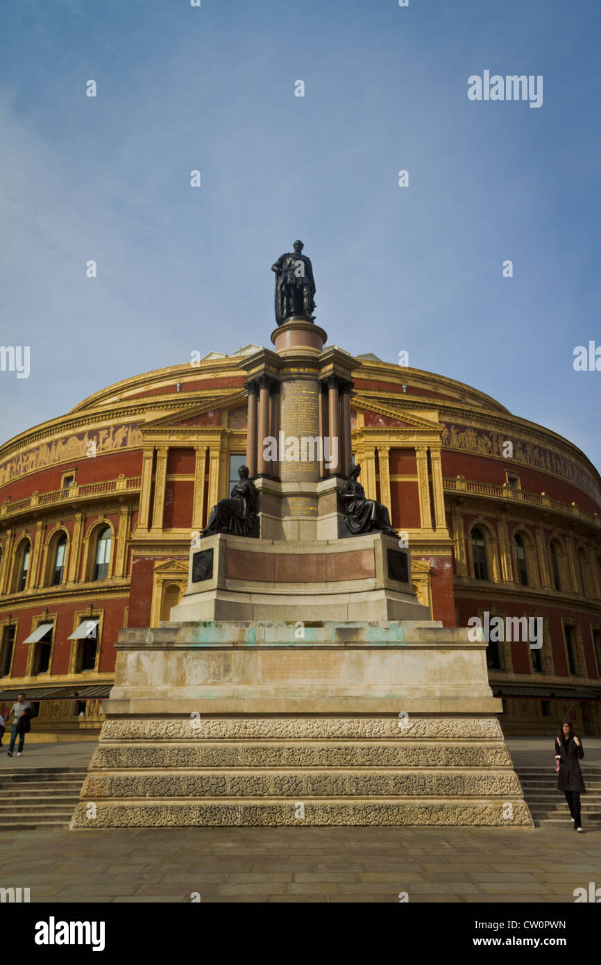 En dehors de la Royal Albert Hall de Londres Banque D'Images