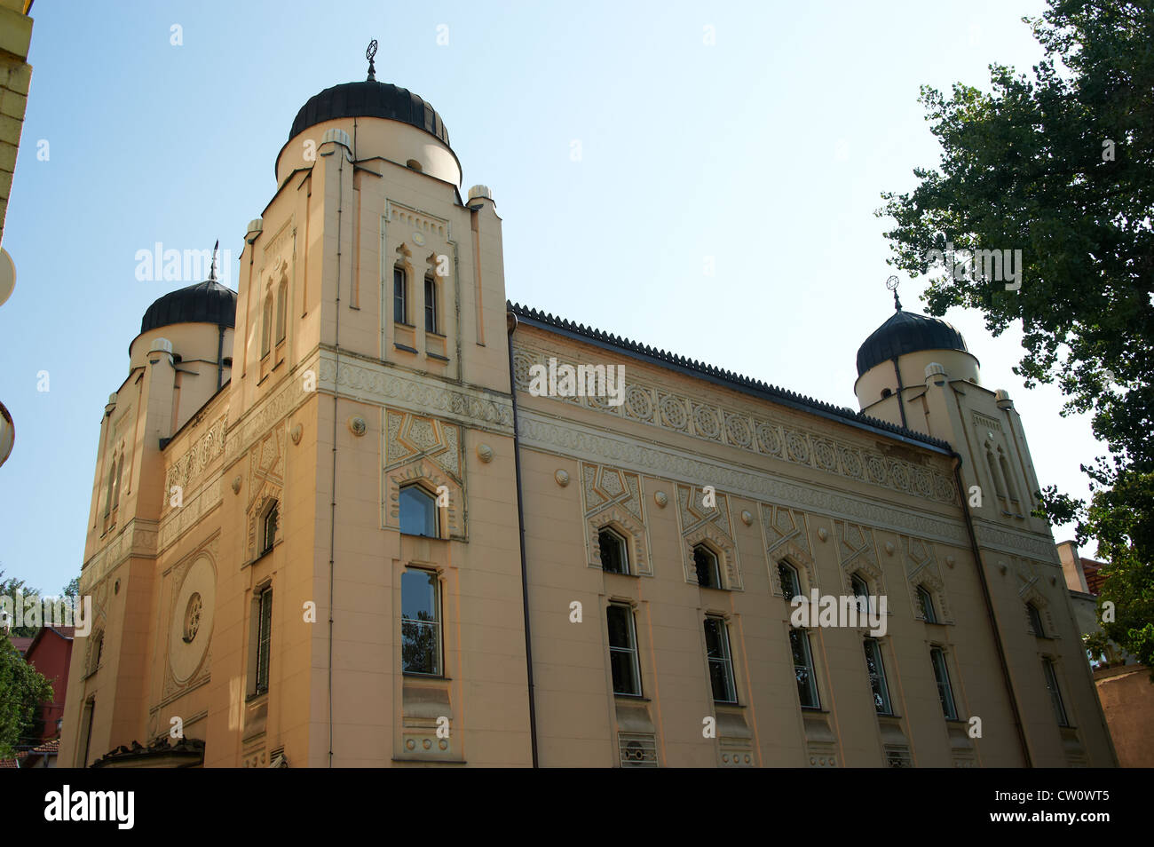 Synagogue Ashkenazi Sarajevo Bosnie et Herzégovine Banque D'Images