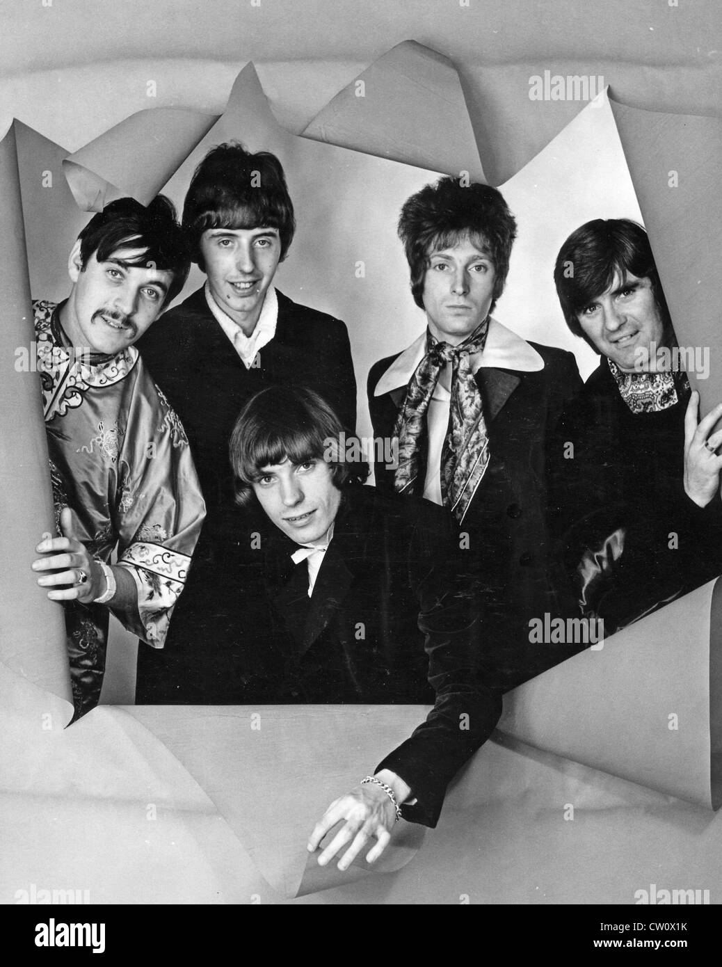 PROCOL HARUM UK pop groupe dans le studio de presse Pictorial à Fleet Street en juin 1967.photo Tony Gale Banque D'Images