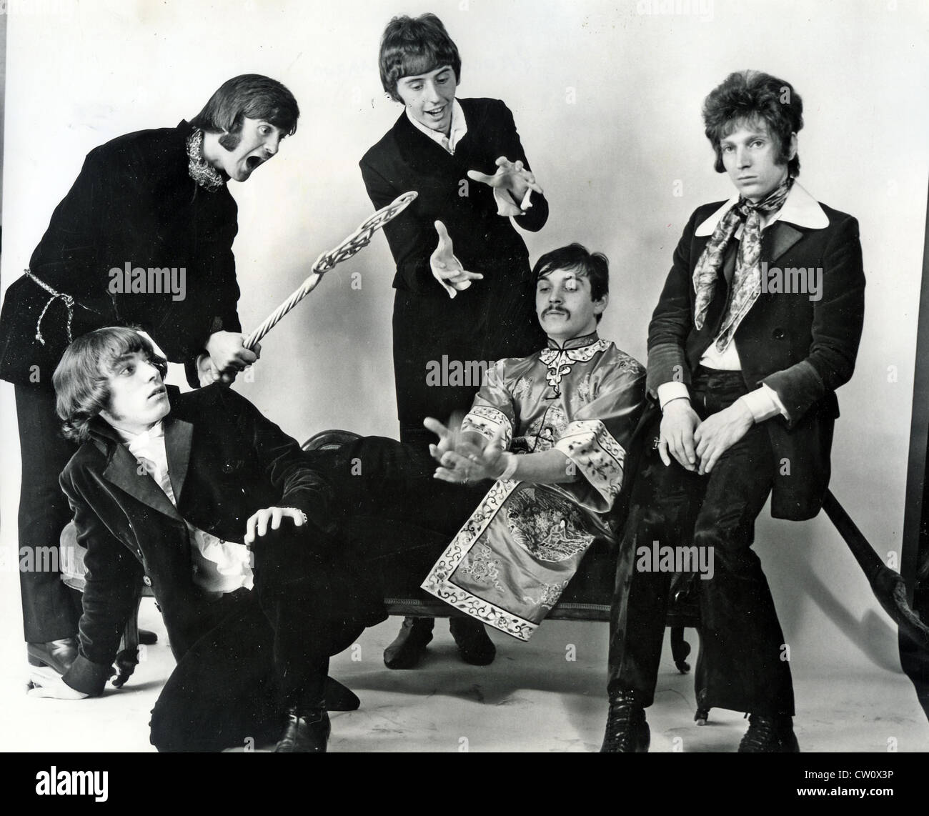 PROCOL HARUM UK pop Group dans le studio Pictorial Press de Fleet Street en juin 1967. s.photo Tony Gale Banque D'Images
