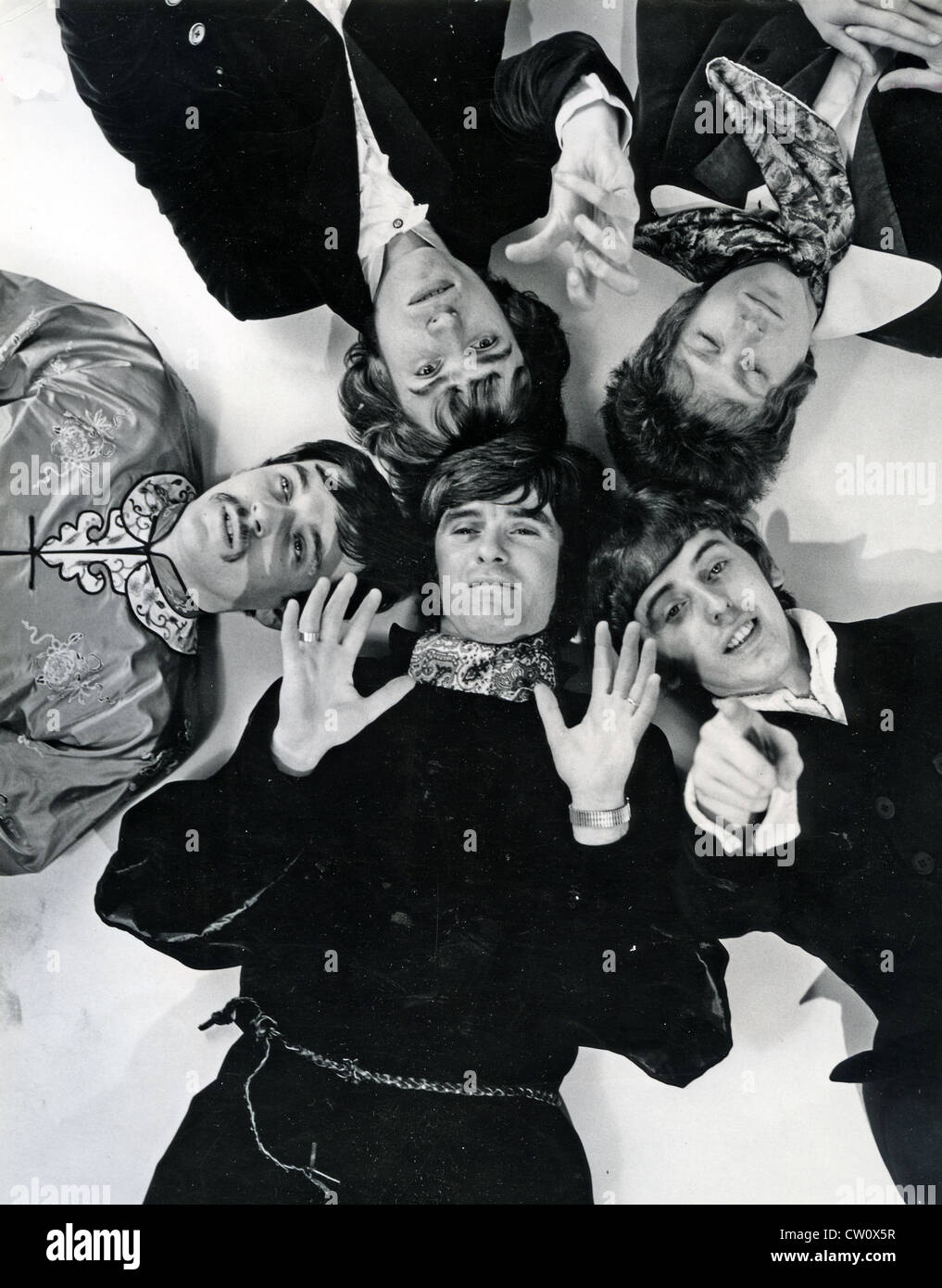 PROCOL HARUM UK pop groupe dans le studio de presse Pictorial à Fleet Street en juin 1967.photo Tony Gale Banque D'Images