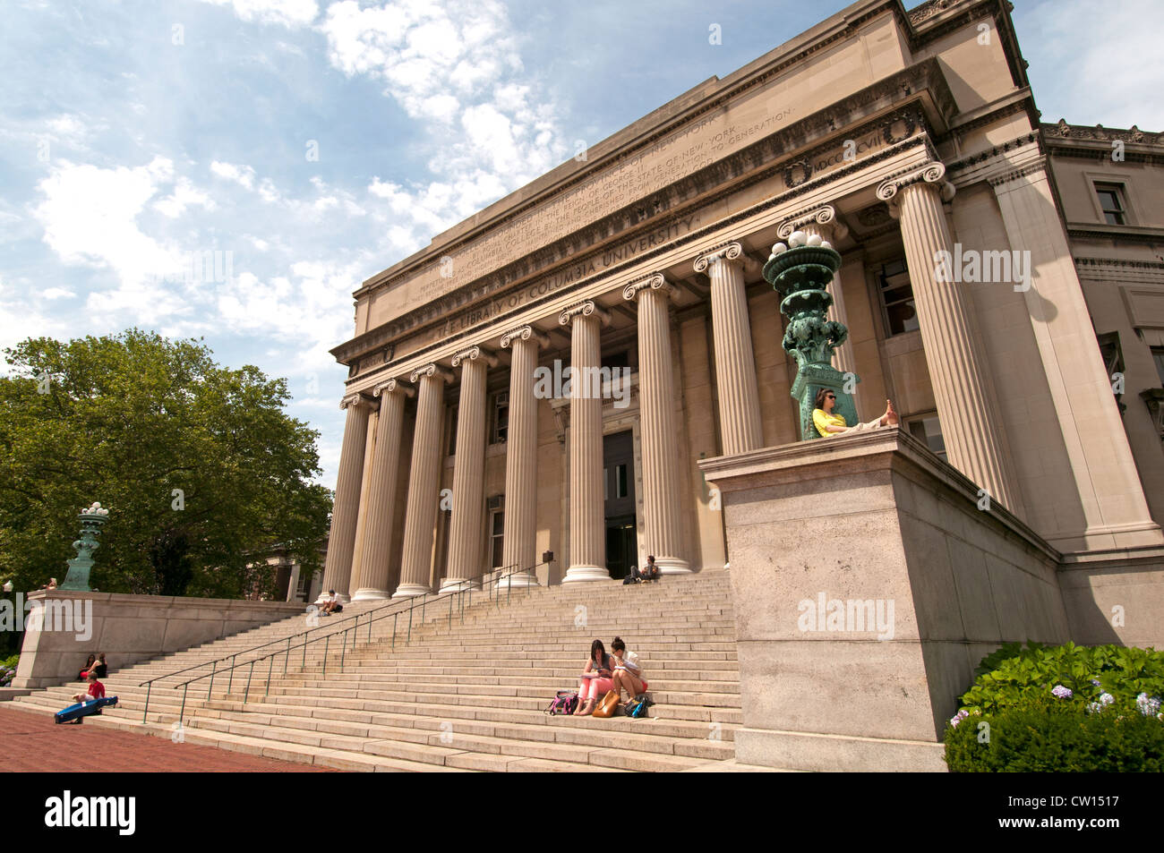 L'Université de Columbia ( dans la ville de New York ) Upper West Side Harlem United States of America Banque D'Images
