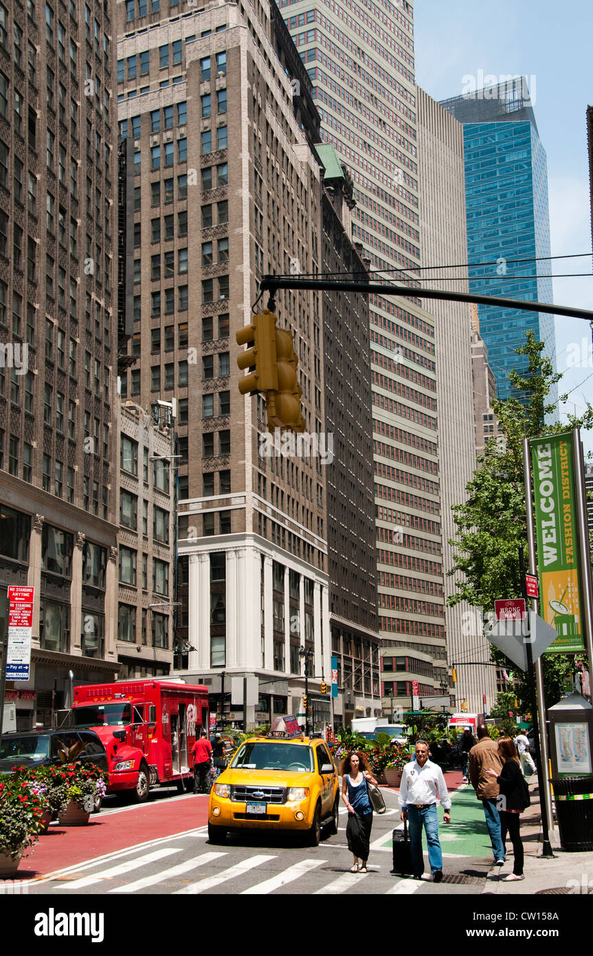 Broadway - Times Square Manhattan New York United States of America Banque D'Images