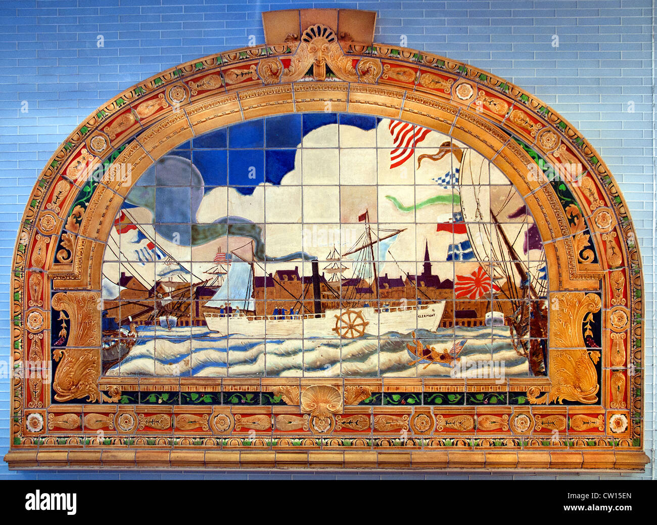 MTA New York City Transit MTA Construction Capital Banque D'Images