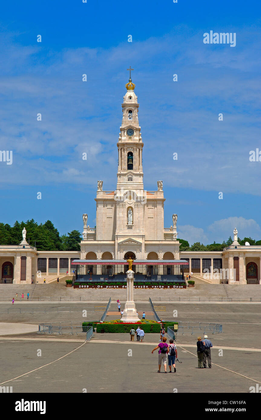Sanctuaire de Notre Dame de Fatima, Fatima, Portugal, Estremadura Banque D'Images