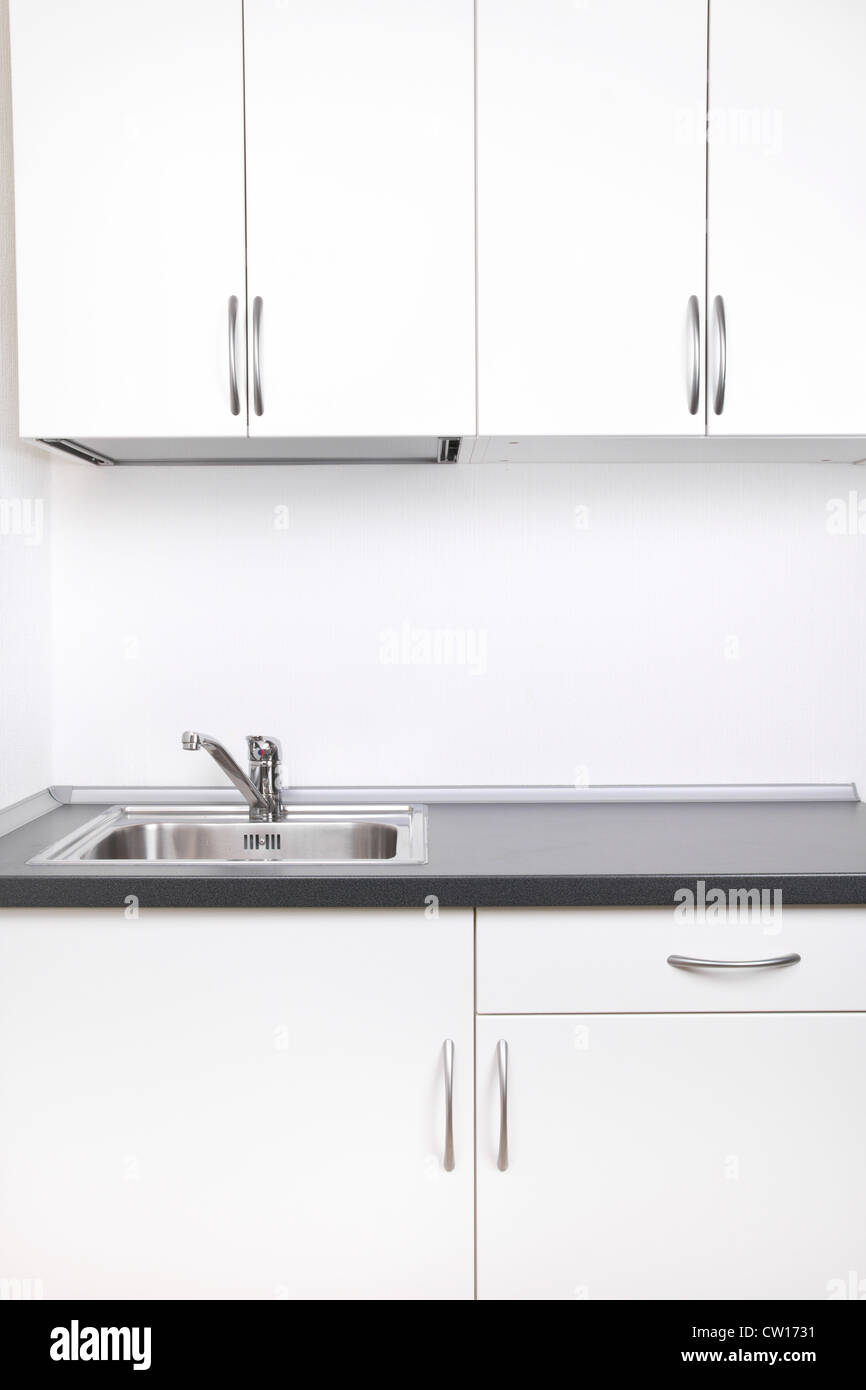 Intérieur d'une cuisine moderne Banque D'Images