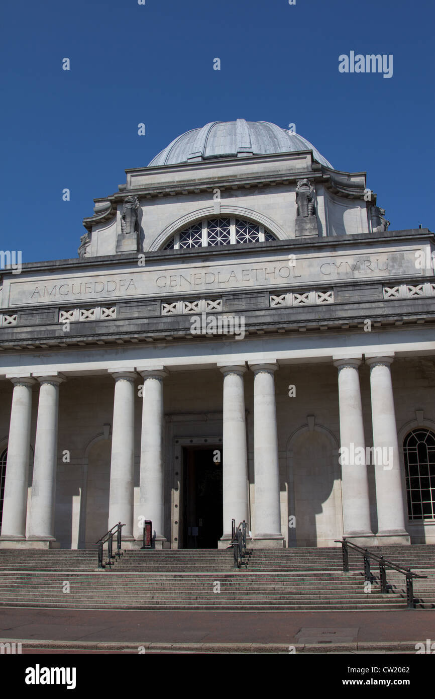 Galeries et Musées nationaux du Pays de Galles, Cardiff, bâtiment Cathays Banque D'Images