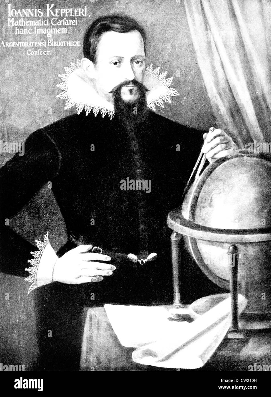 Johannes Kepler, Friedrich Johannes Kepler Banque D'Images