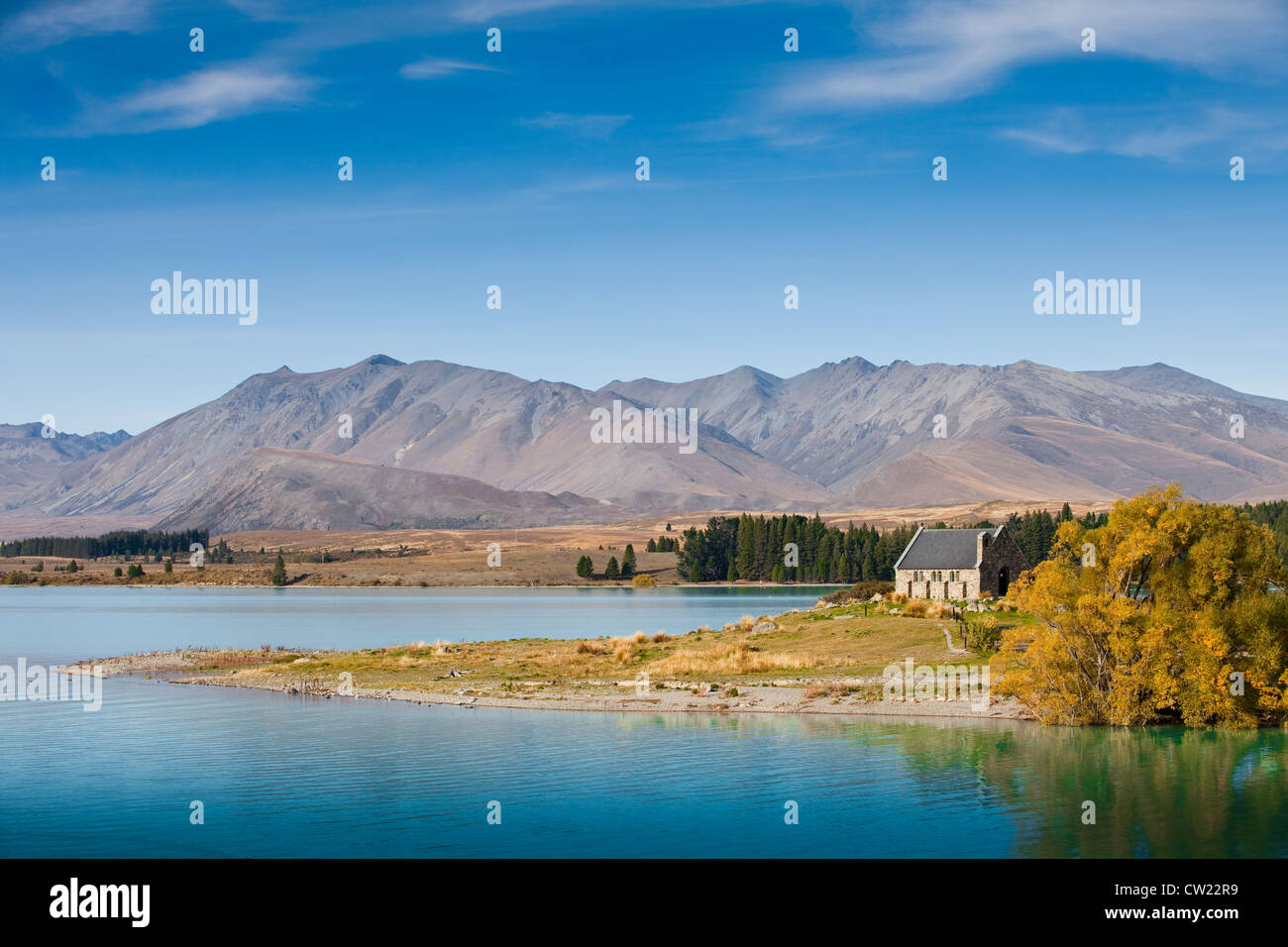 Paysage en Nouvelle-Zélande Banque D'Images Paysage en Nouvelle-Zélande Banque D'Images