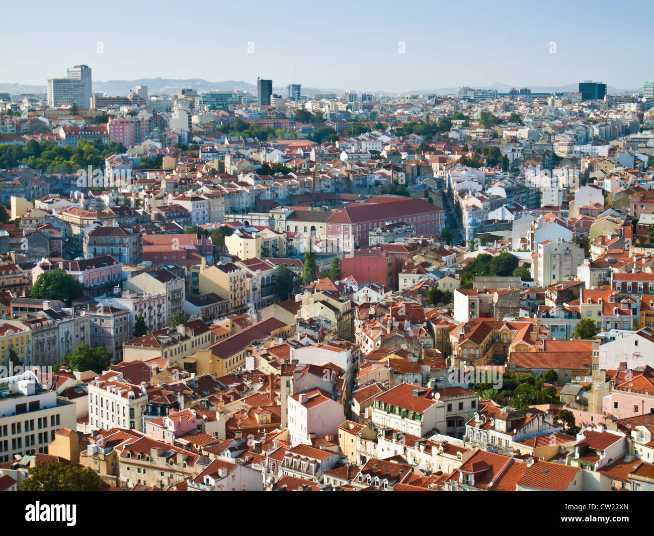 Ville de Lisboa Banque D'Images