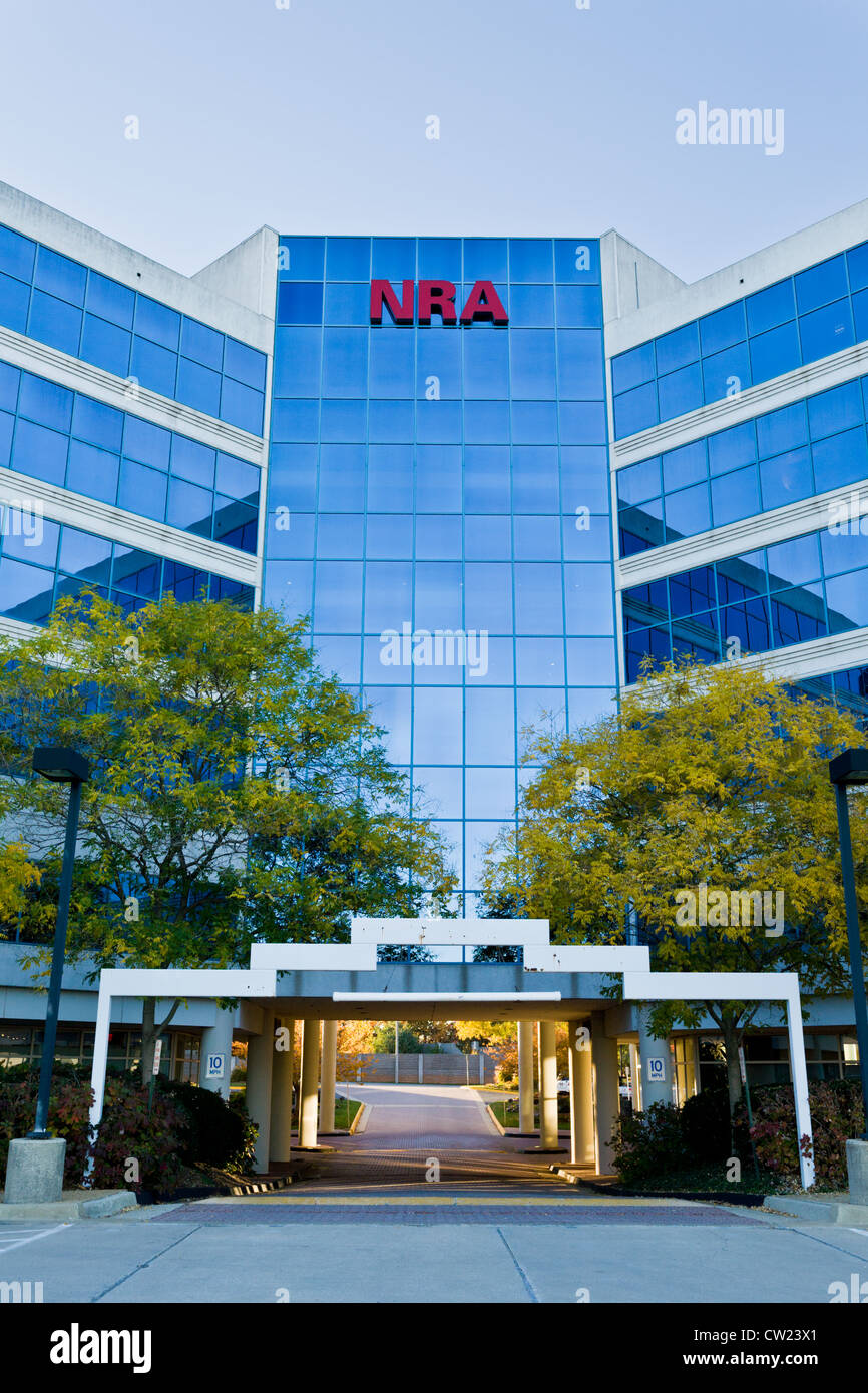 Siège de National Rifle Association aka NRA, Fairfax, Virginie Banque D'Images