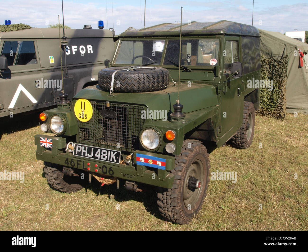 Land Rover 88 Airportable Banque D'Images