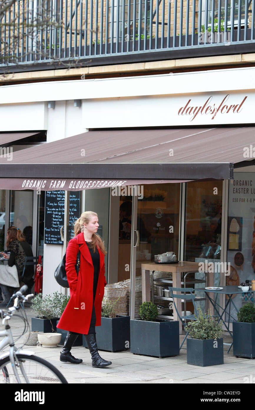 Daylesford Organic food shop dans Belgravia, Londres Banque D'Images