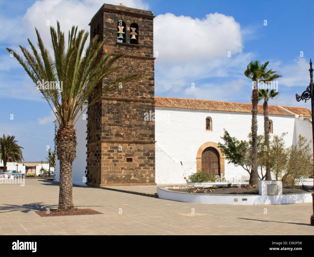 Église de Nuestra Señora de la Candelaria La Oliva Fuerteventura Canaries Espagne Banque D'Images