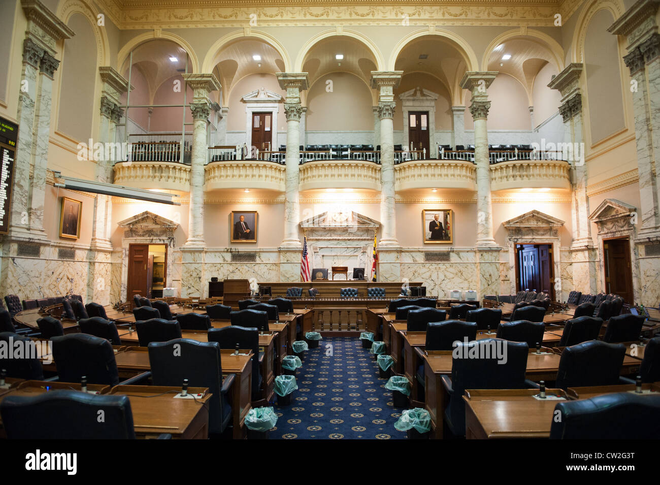 Maryland State House Banque D'Images