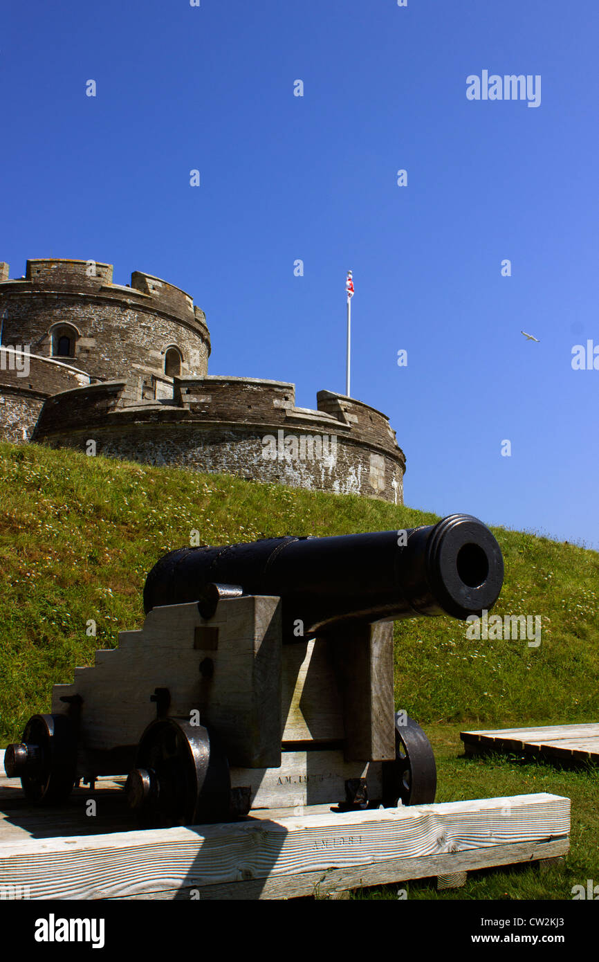 Château St Mawes Cornwall UK Banque D'Images