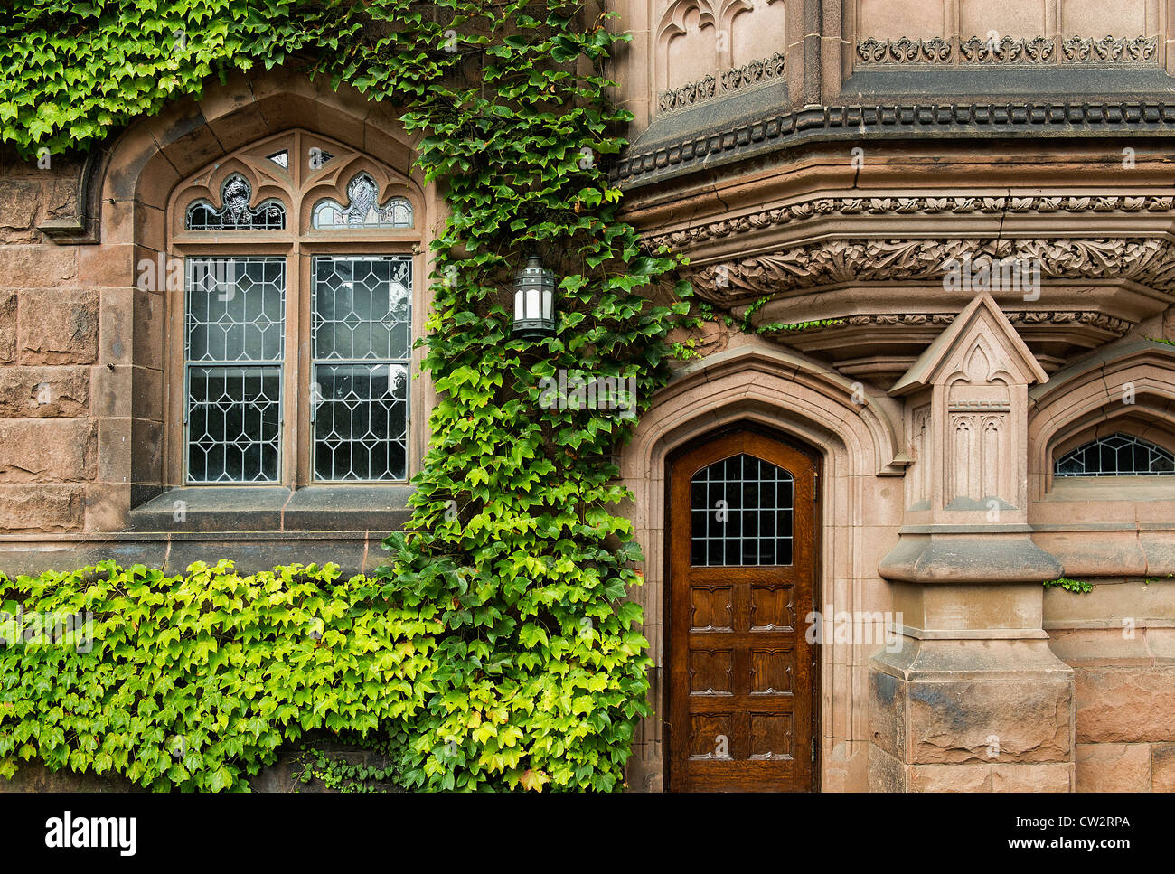 L'architecture de l'Ivy League, de l'Université de Princeton, New Jersey, USA Banque D'Images