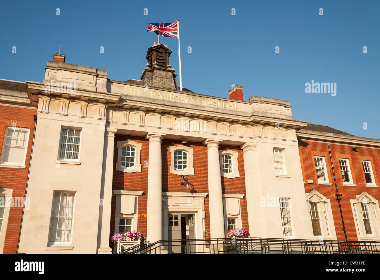 Maudsley Hospital, Denmark Hill, Camberwell, Londres, Angleterre Banque D'Images