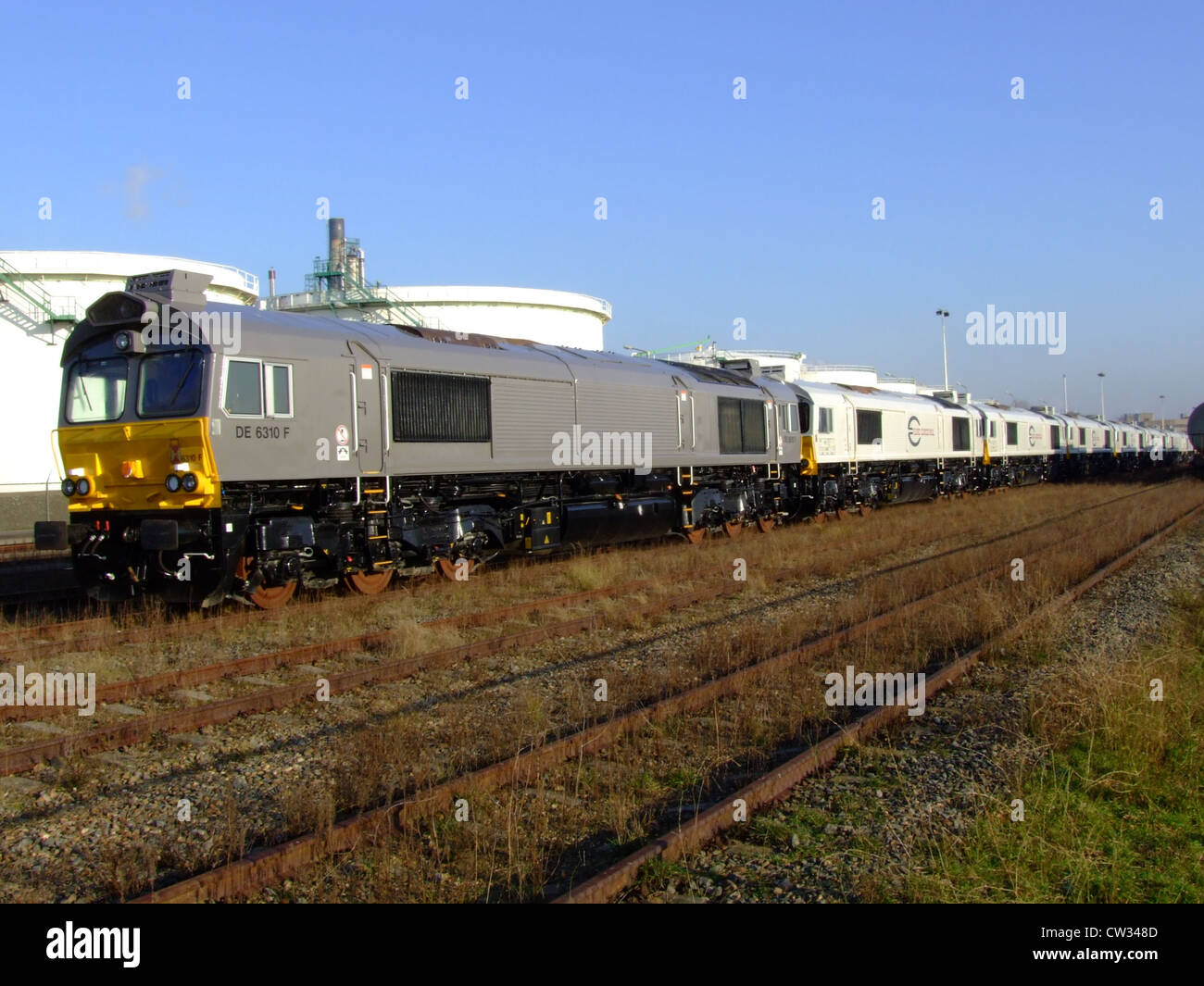 Class 66 (locomotive) Banque D'Images