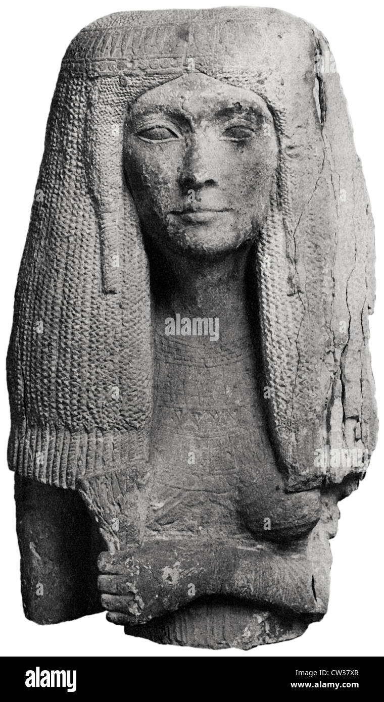 Statue en pierre calcaire Banque D'Images
