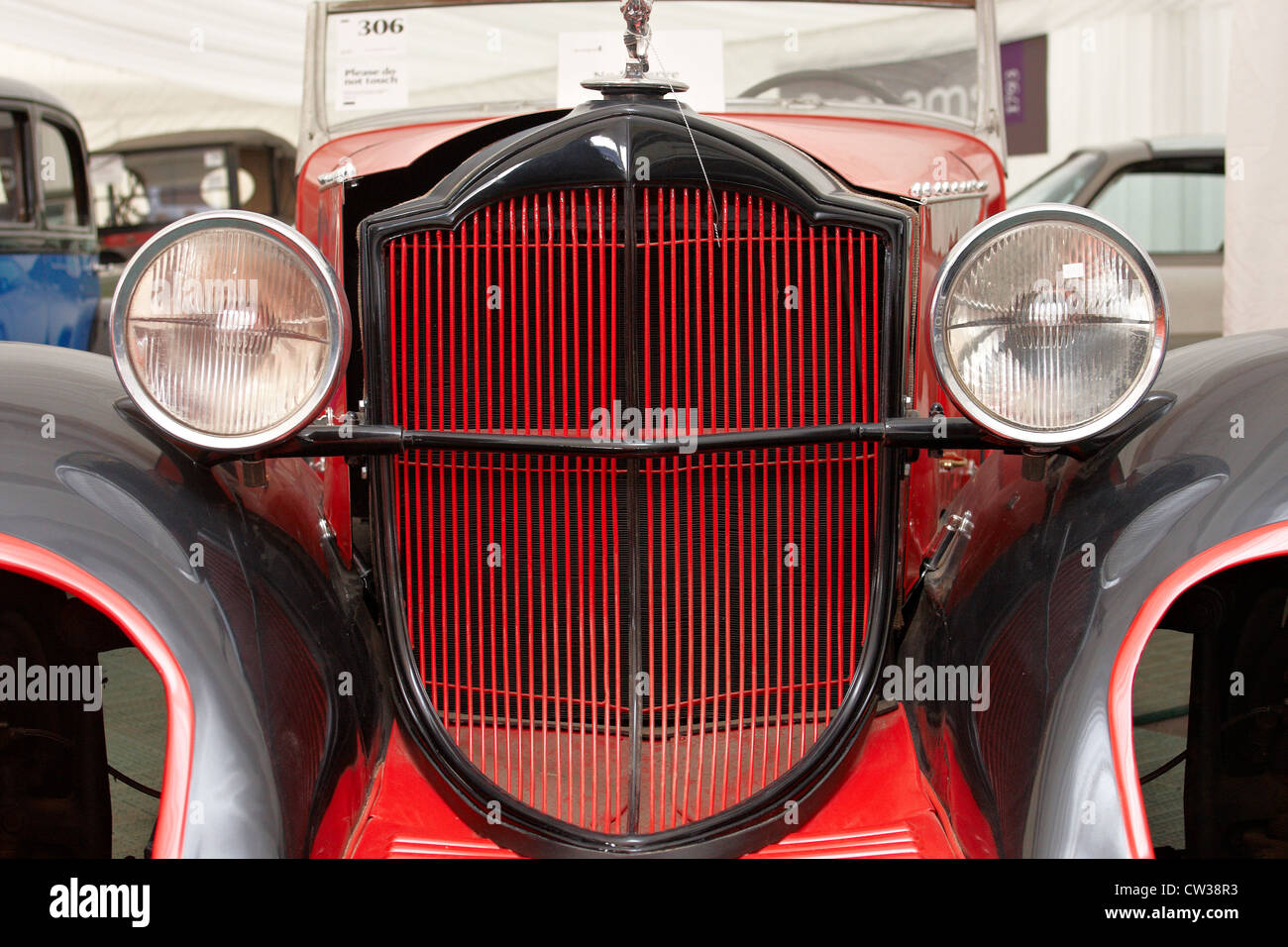 Un c.1937 Packard huit Sports Special fait partie d'une vente aux enchères de voitures classiques étant tenue à Oxford Bonhams Banque D'Images