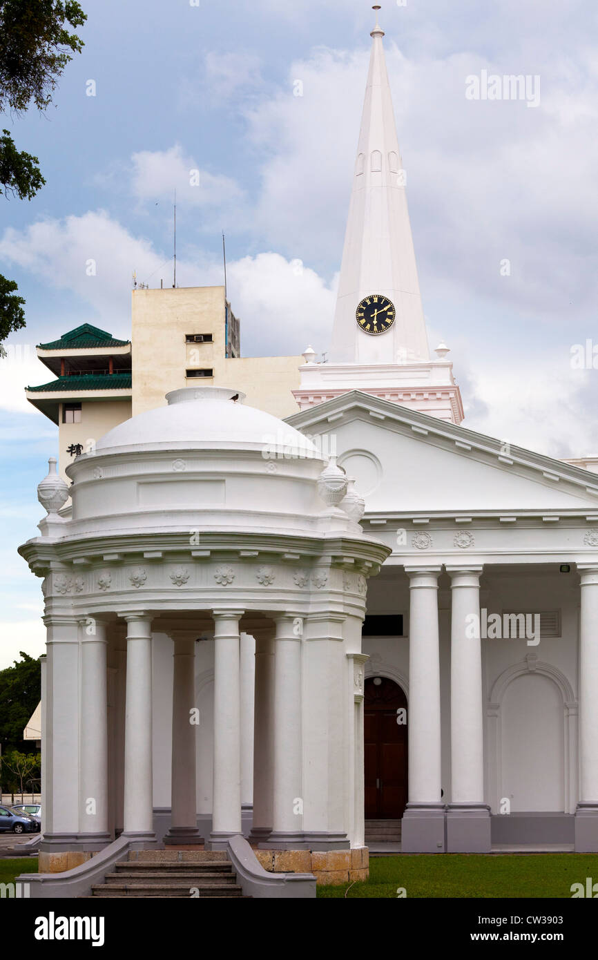 St George's Anglican Church, George Town, Penang, Malaisie Banque D'Images