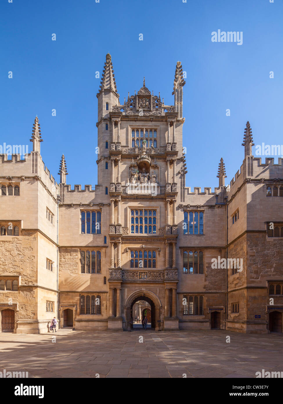 Tour de cinq ordres, Bodleian Library, Oxford Banque D'Images