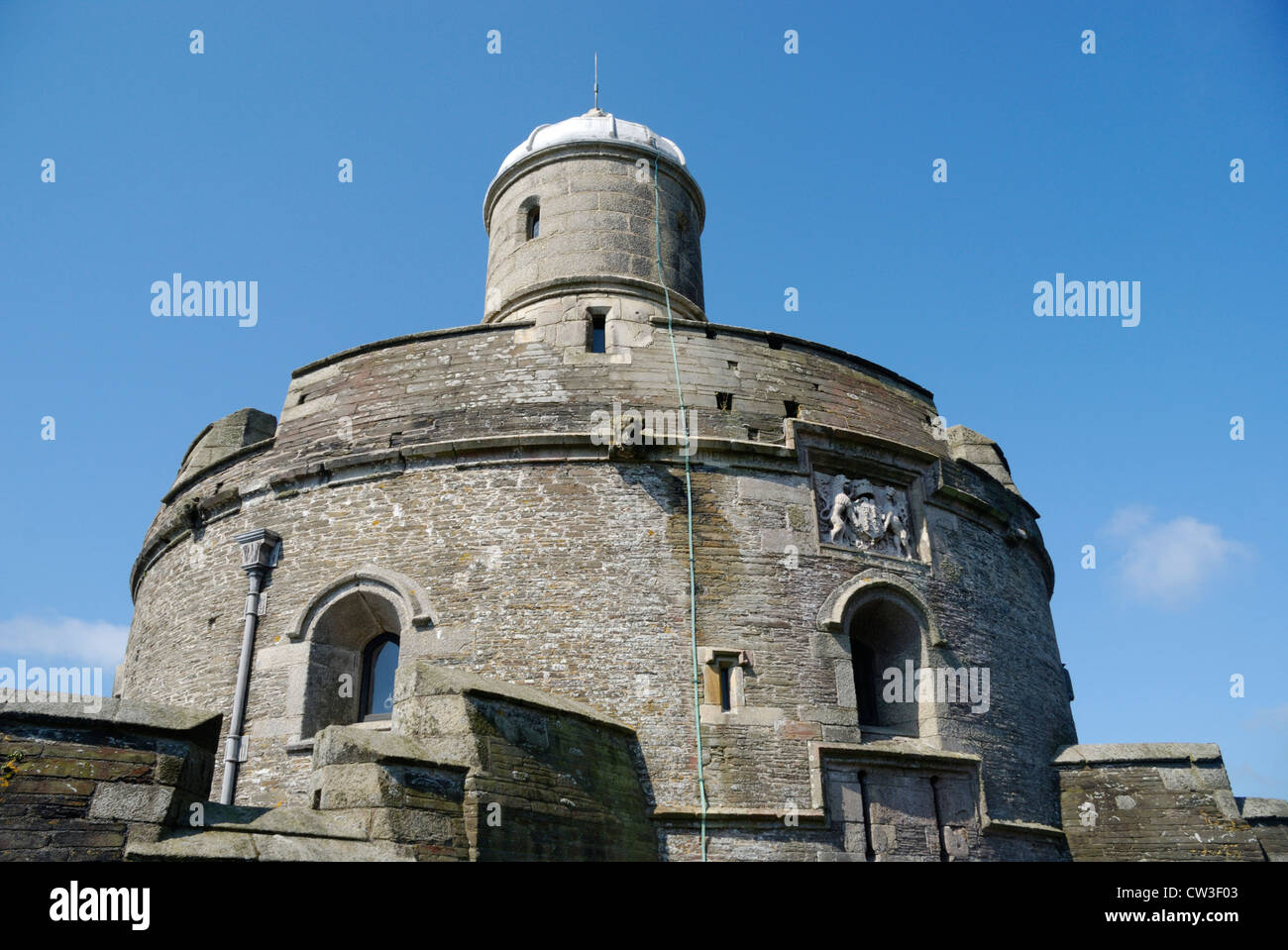 Saint Mawes Castle, St Mawes, Cornouailles Banque D'Images