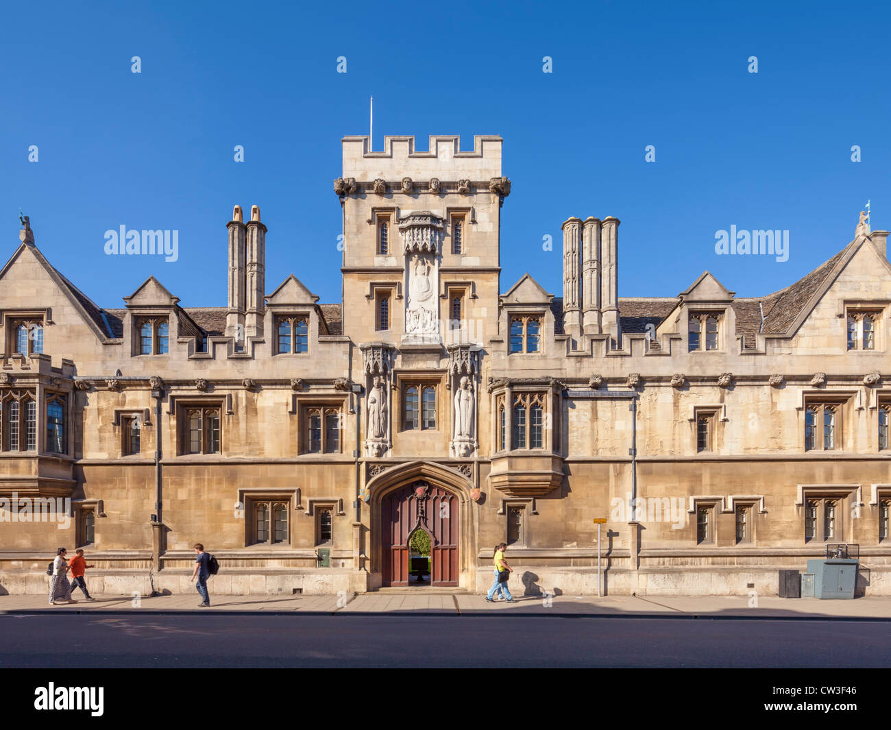 Tous les Soul's College, Oxford University Banque D'Images