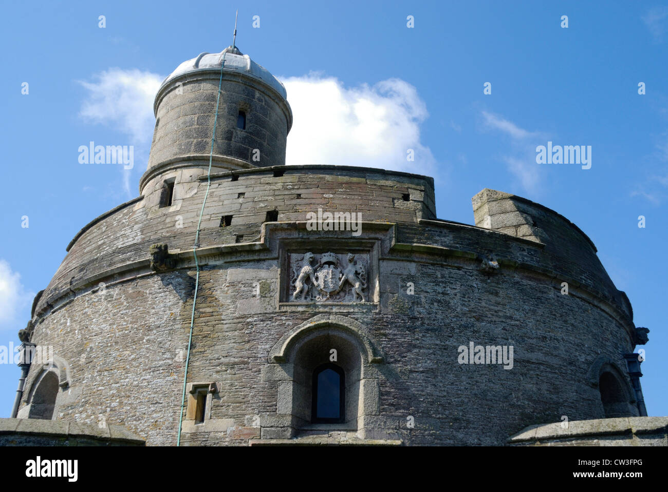 Saint Mawes Castle, St Mawes, Cornouailles Banque D'Images