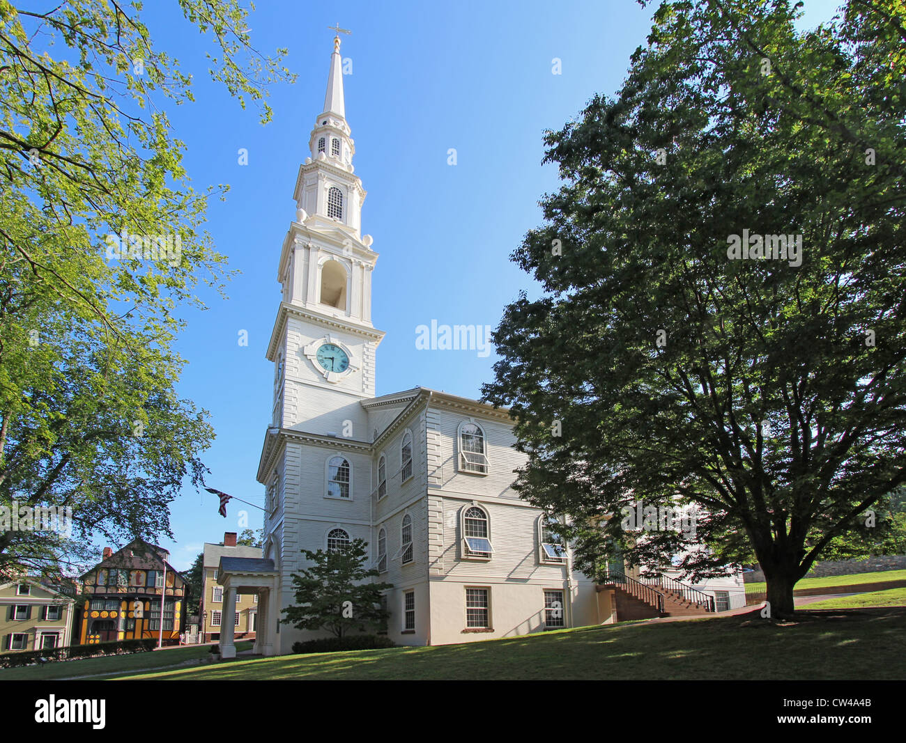 La première église baptiste en Amérique, Providence, Rhode Island Banque D'Images