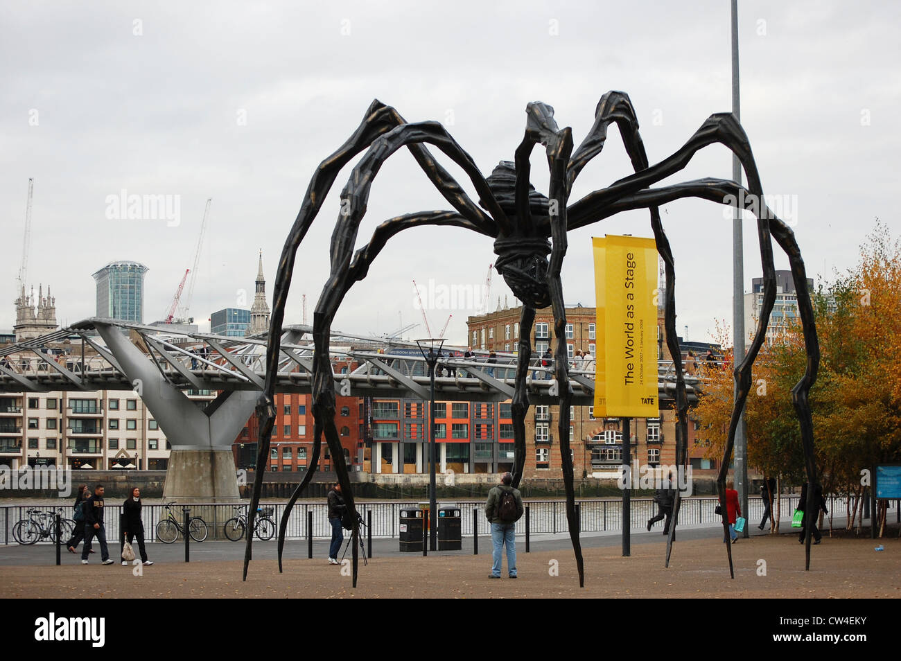 Maman, Louise Bourgeois, Tate Modern, Londres Banque D'Images