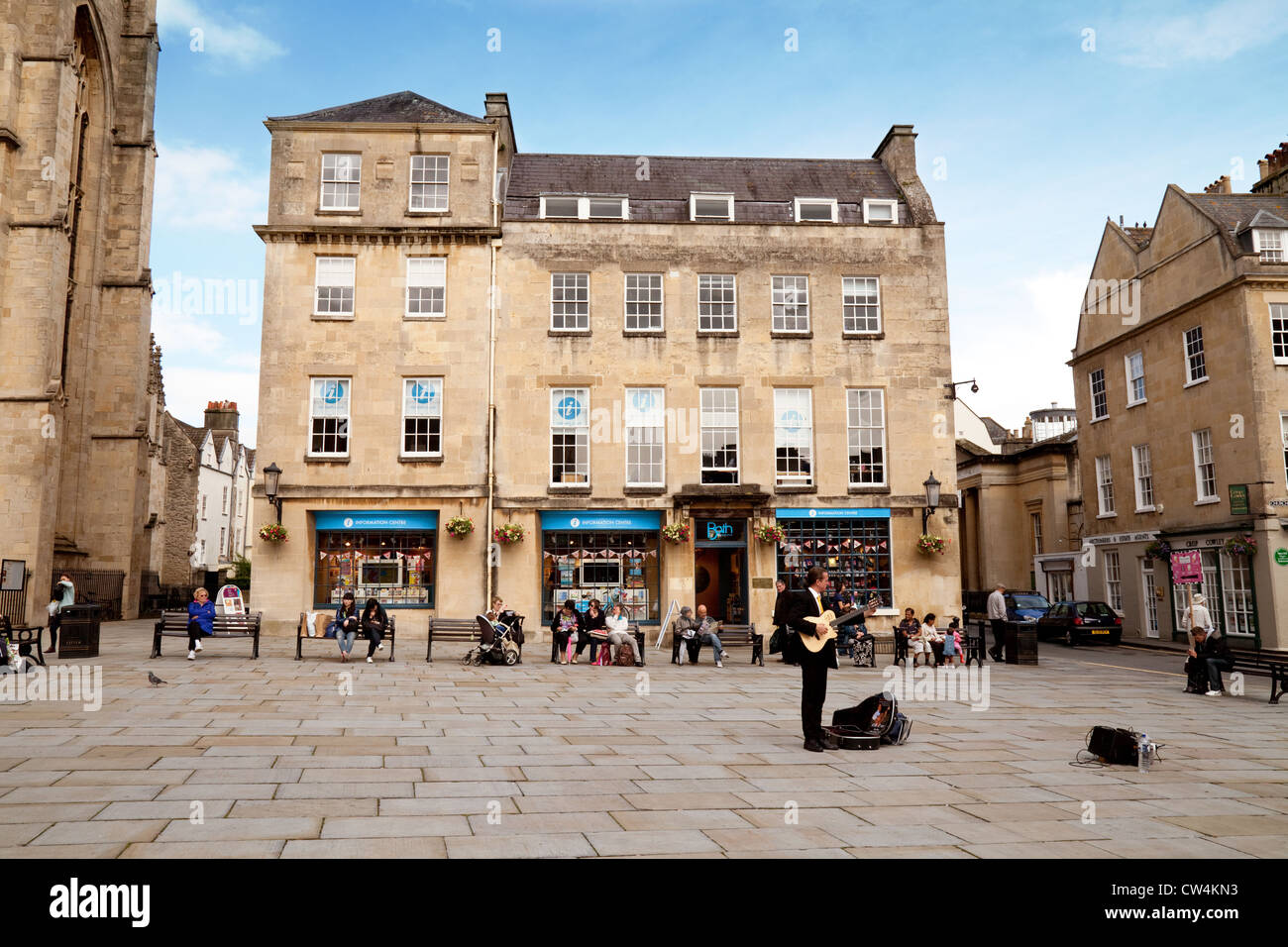 Le centre d'information touristique, baignoire Somerset UK Banque D'Images