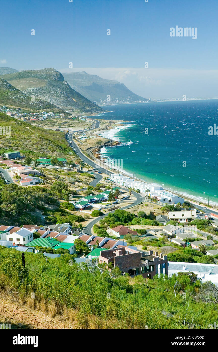 Des vues panoramiques sur le chemin de la pointe du Cap, Le Cap de Bonne Espérance, à l'extérieur de Cape Town, Afrique du Sud Banque D'Images