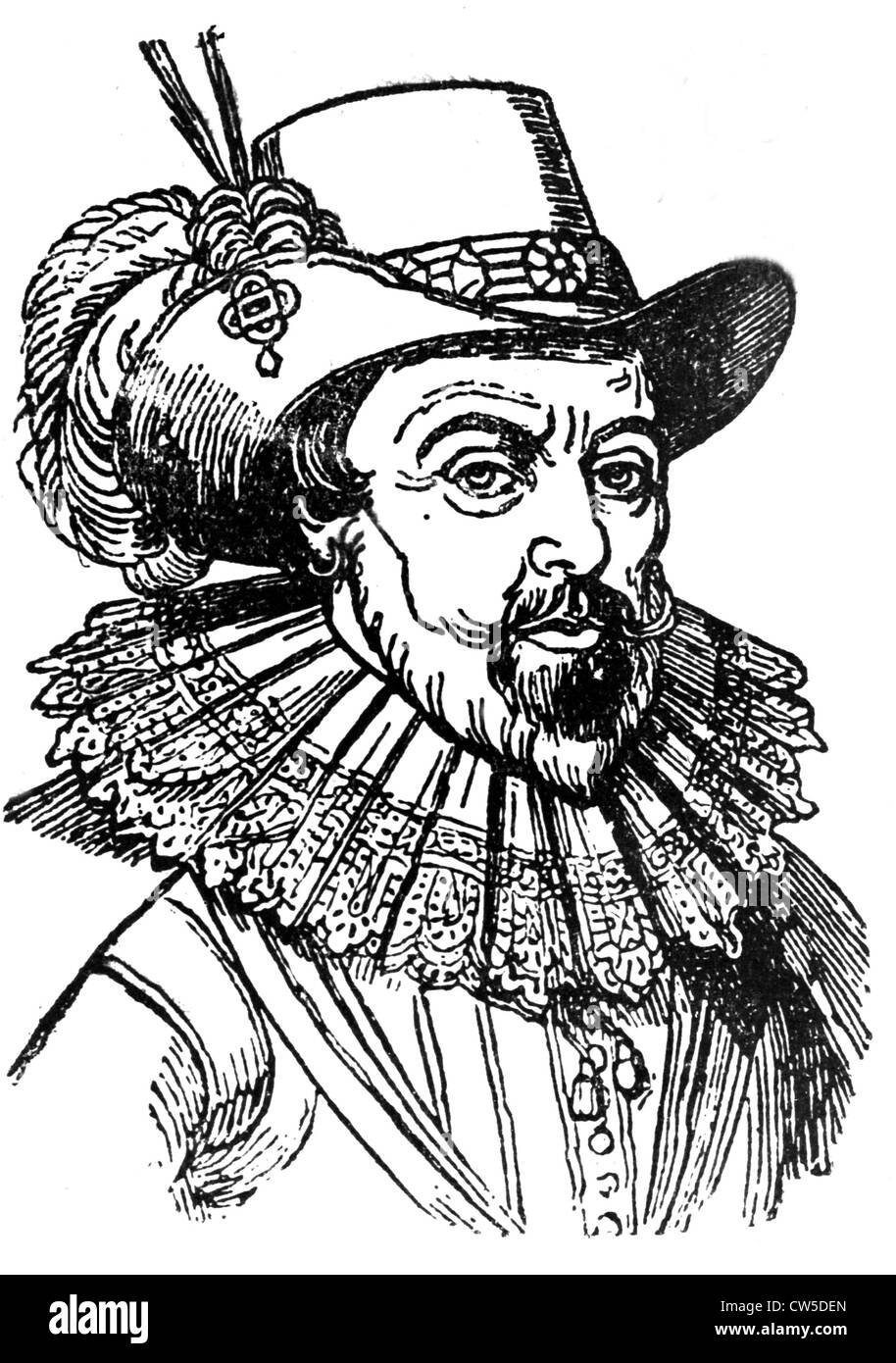 Portrait de Shakespeare Banque D'Images