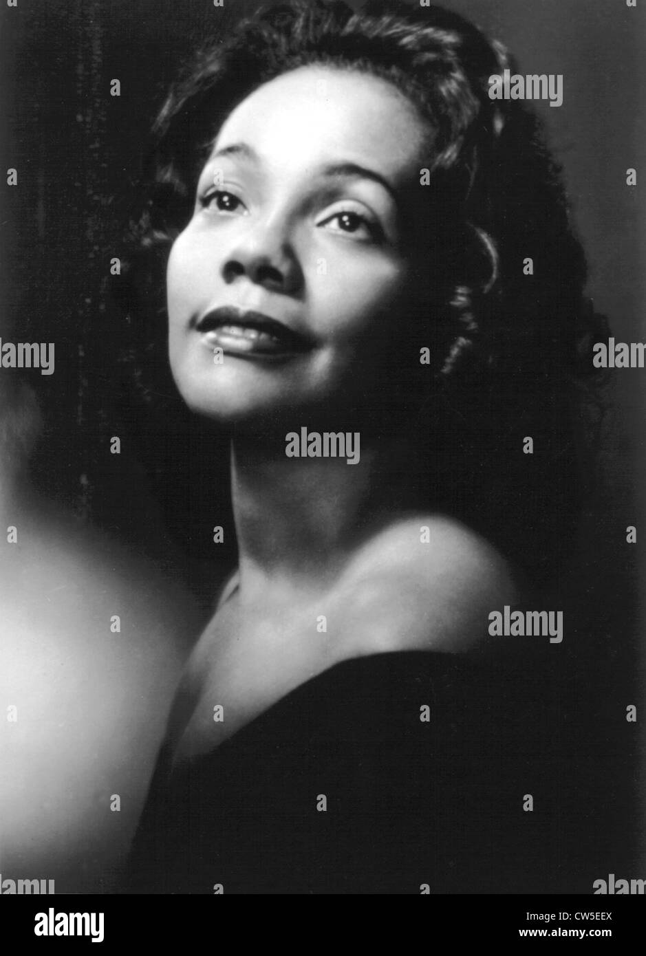 Coretta Scott King, l'épouse de Martin Luther King Banque D'Images