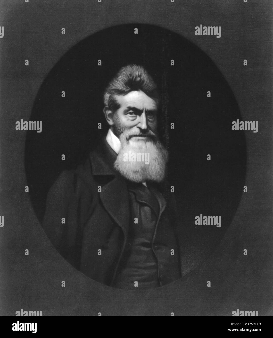 John Brown (1800-1859), esclave condamné à mort et pendu Banque D'Images