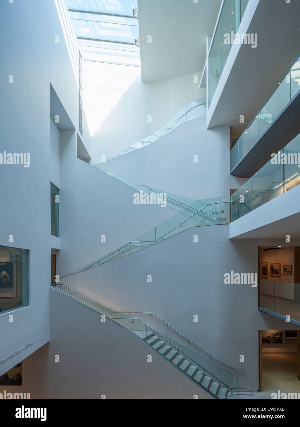Nouveau musée Ashmolean Interiors, Oxford Banque D'Images